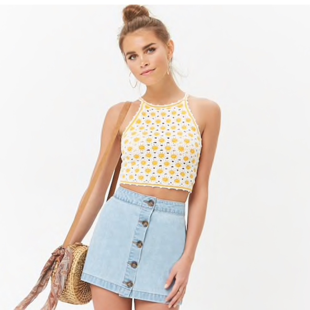 đź–¤JEAN SKIRT AND TOP SET - Picture 1 of 5